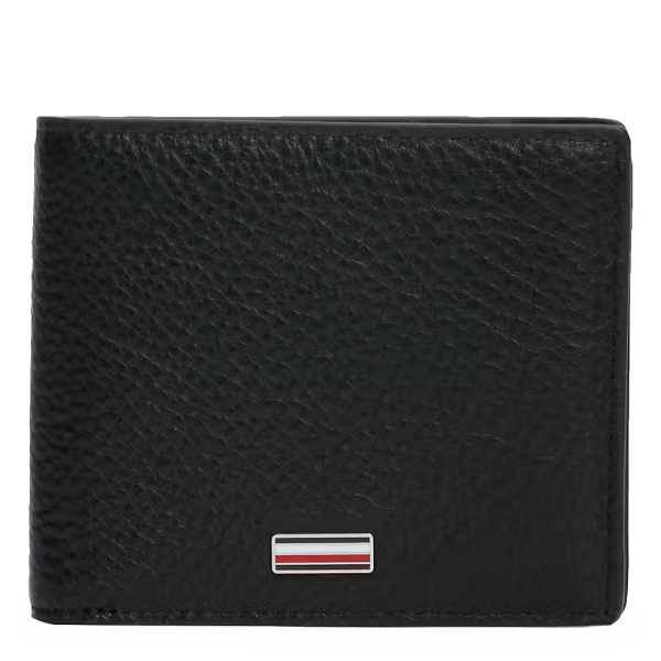 Tommy Hilfiger PORTEFEUILLE CENTRAL DE CARTES DE CAISSE ET DE PICES - U Noir- Ref 72 €
